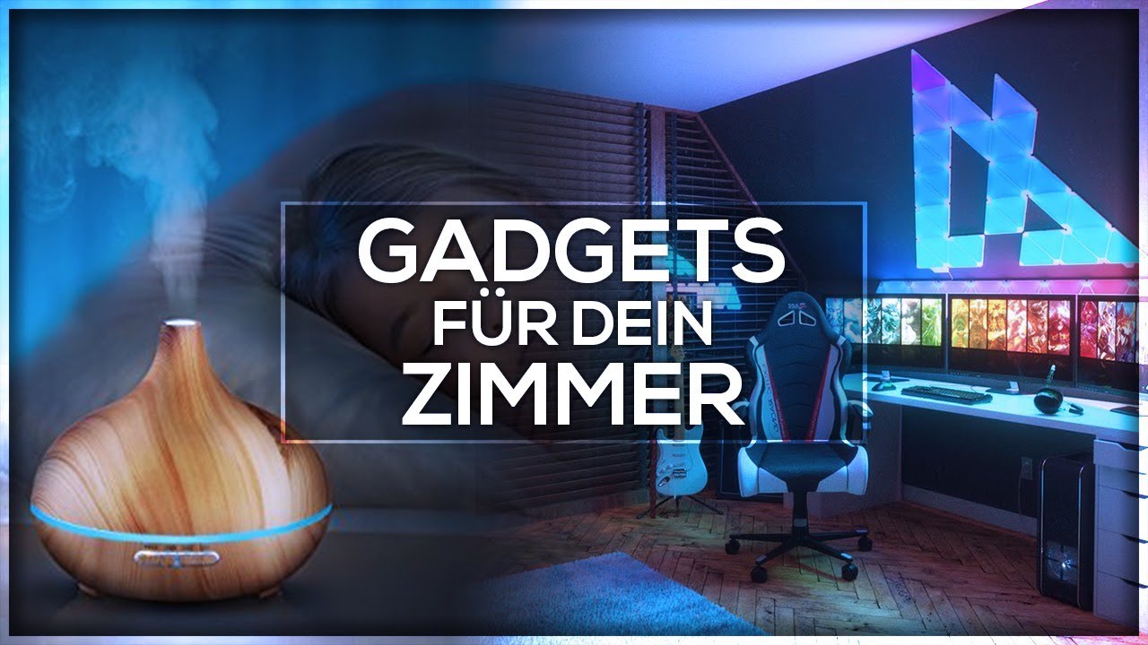 Die BESTEN  GADGETS für DEIN Zimmer 