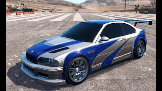 : BMW M3 GTR Build from NFS Most Wanted  ( NFS Payback )