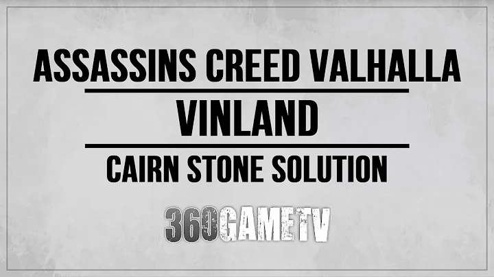 Assassins Creed Valhalla Vinland Cairn Stone Solution - Ionhontsiiò:ke Cairn Stone Puzzle