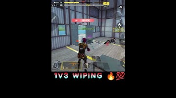 1V3 WIPING 🔥💯 #codmobile #trending #viralvideo #shorts #trendingshorts
