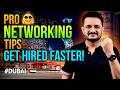 How to Network in Dubai and Land a Job FAST! 🚀 70% Hiring Through Connections!🤔