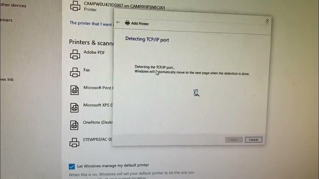 How to map a printer to your computer youtube