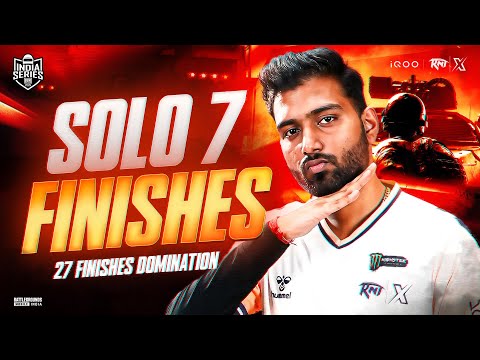 SOLO 7 FINISHES IN BGIS | TOTAL 27 FINISHES WWCD | Punkk