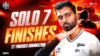 Solo 7 Finishes In Bgis Total 27 Finishes Wwcd Punkk