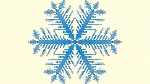 Reiter snowflake growth model