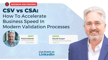 Computer Software Validation (CSV) vs Computer Software Assurance (CSA): What & How & Benefits