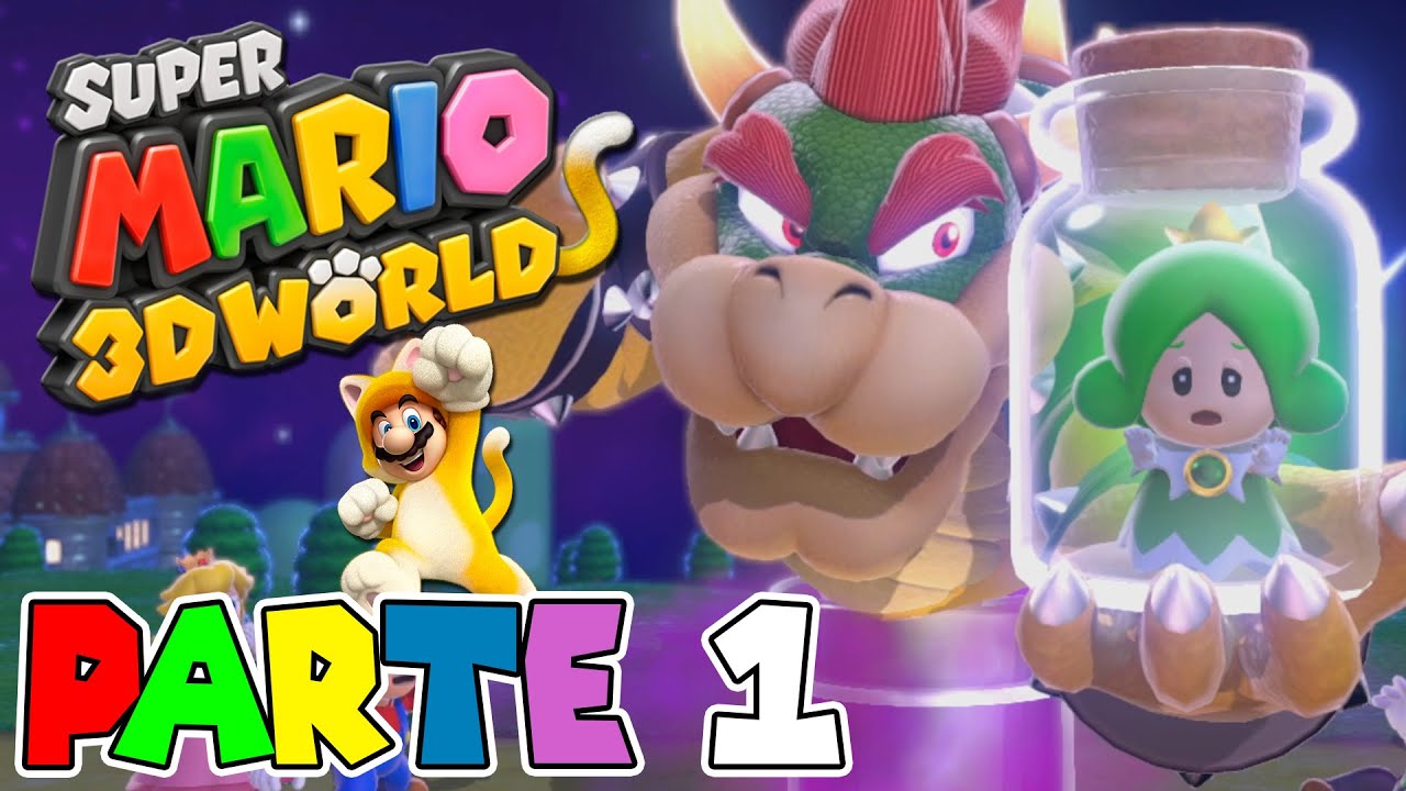 ¡COMIENZA LA AVENTURA! | PARTE #1 | SUPER MARIO 3D WORLD