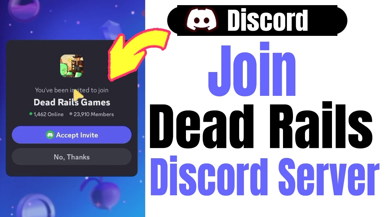 Dead Rails Random Join Code How to Join Dead Rails Discord Server on Mobile - YouTube