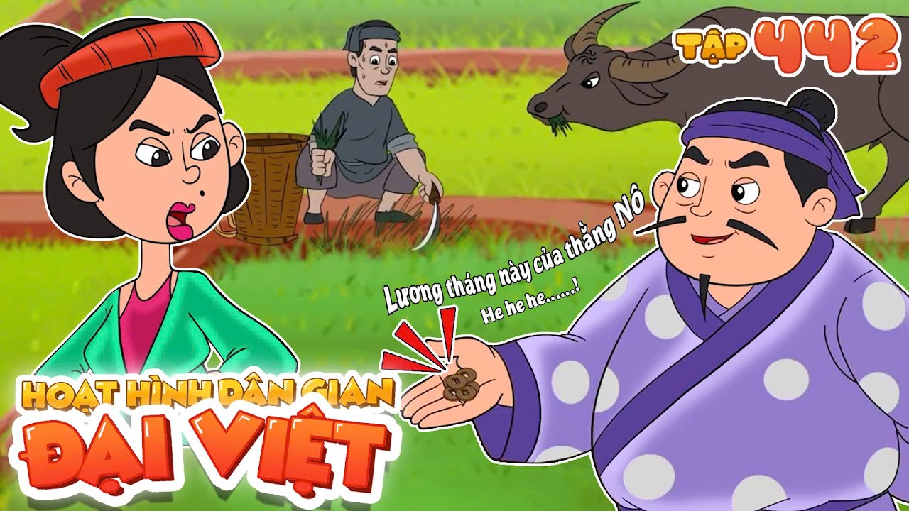 Số đặc biệt: #442 TRẢ CÔNG CHĂN TRÂU  | Nhân Tài Đại Việt | Phim Hoạt Hình Hài Hước | Phim Ngắn