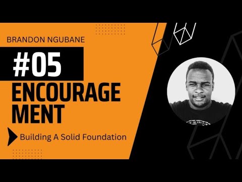 #05|BUILDING A SOLID FOUNDATION WITH CHRIST ️ - YouTube