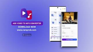 How To Convert Video To Audio in Android | High-Quality audio Converter | ASD Video to Mp3 Converter screenshot 2