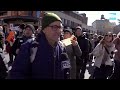 Interview w/ Jordan of Status Coup 3.8.25 Tesla Takedown #teslatakedown #nyc #activism #trump #musk