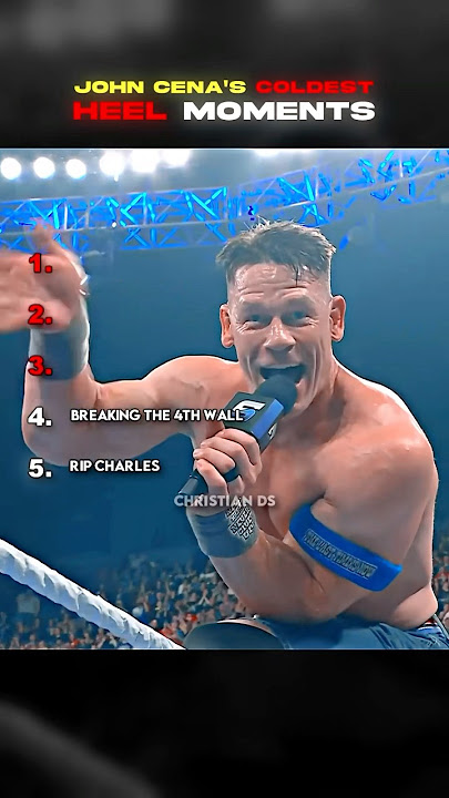 John Cena’s Savage Heel Moments! 🔥