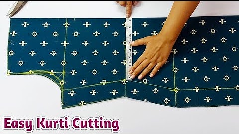 Kurti/Suit Cutting and Stitching Step by Step/Easy Kurti Cutting for Beginner with Useful SewingTips
