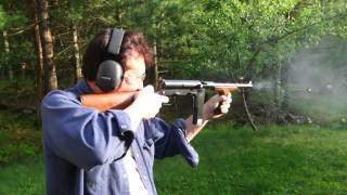 Rare  United Defense  M42   or  UD-42  submachine gun