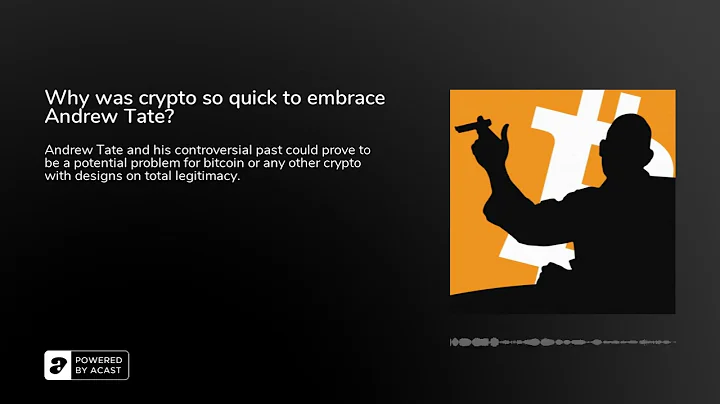 Why was crypto so quick to embrace Andrew Tate?