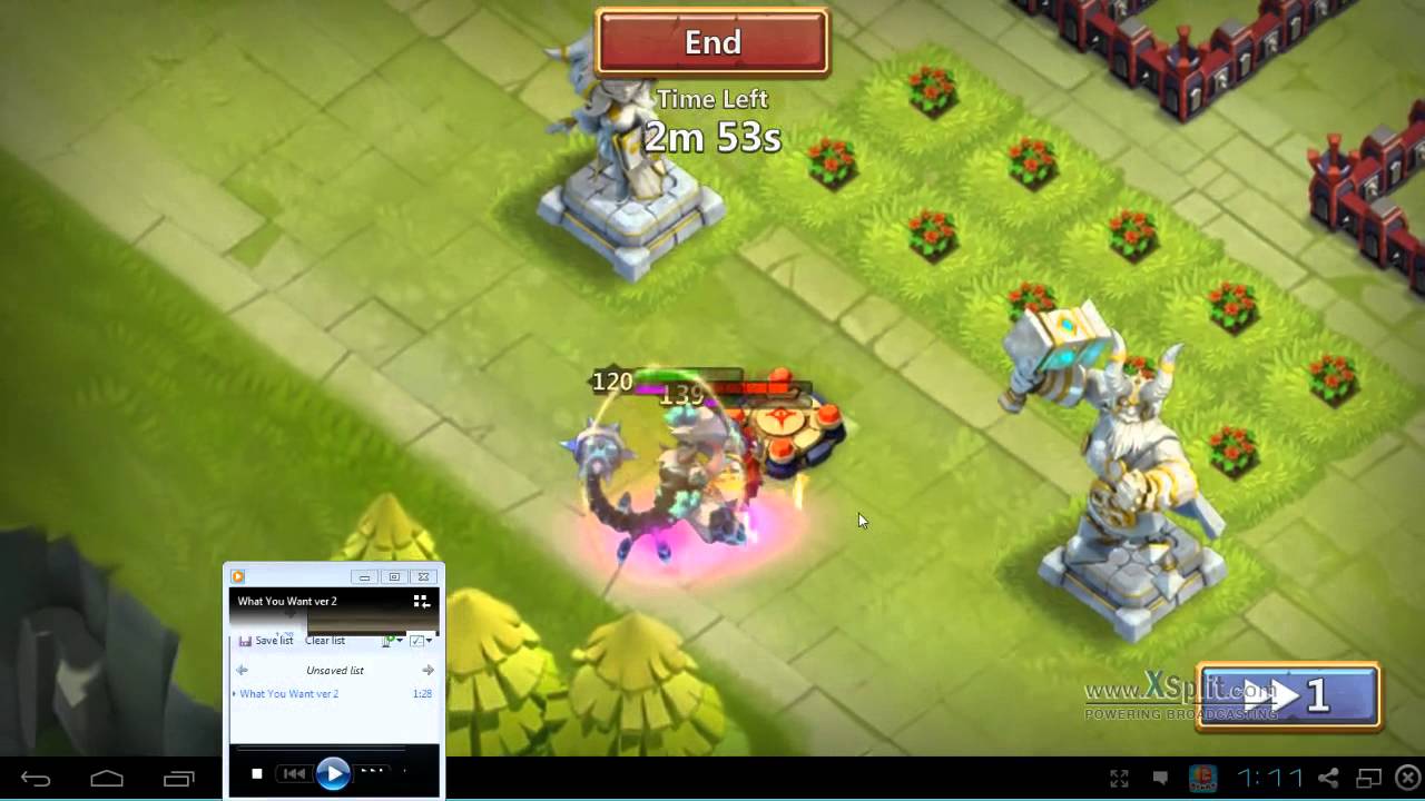 Castle clash - Paladin 139 Vs Atlanticore 120