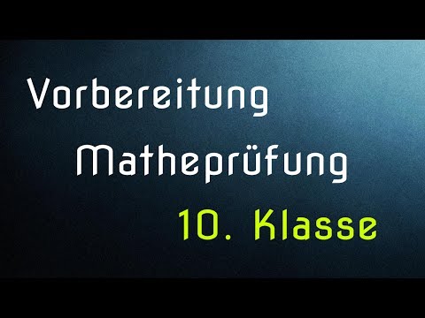 Video: So Bereiten Sie Sich Auf Die Prüfung In Mathematik Vor