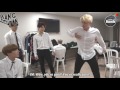 [ENG] 160922 [BANGTAN BOMB] RM and Jin Dance Stage Behind the scene for BTS DAY PARTY 2016