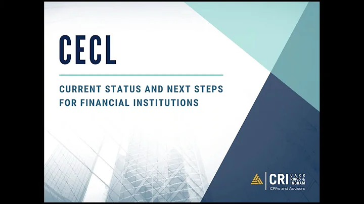 CECL: Current Status and Next Steps for Financial ...