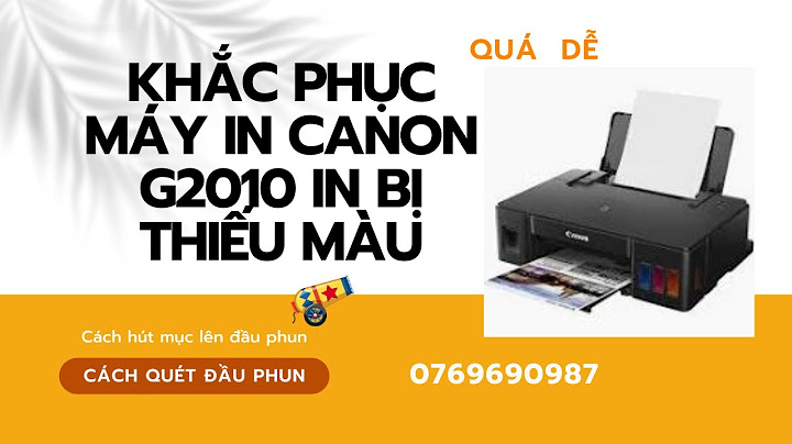 Khac phuc lỗi in sai màu máy in canon năm 2024