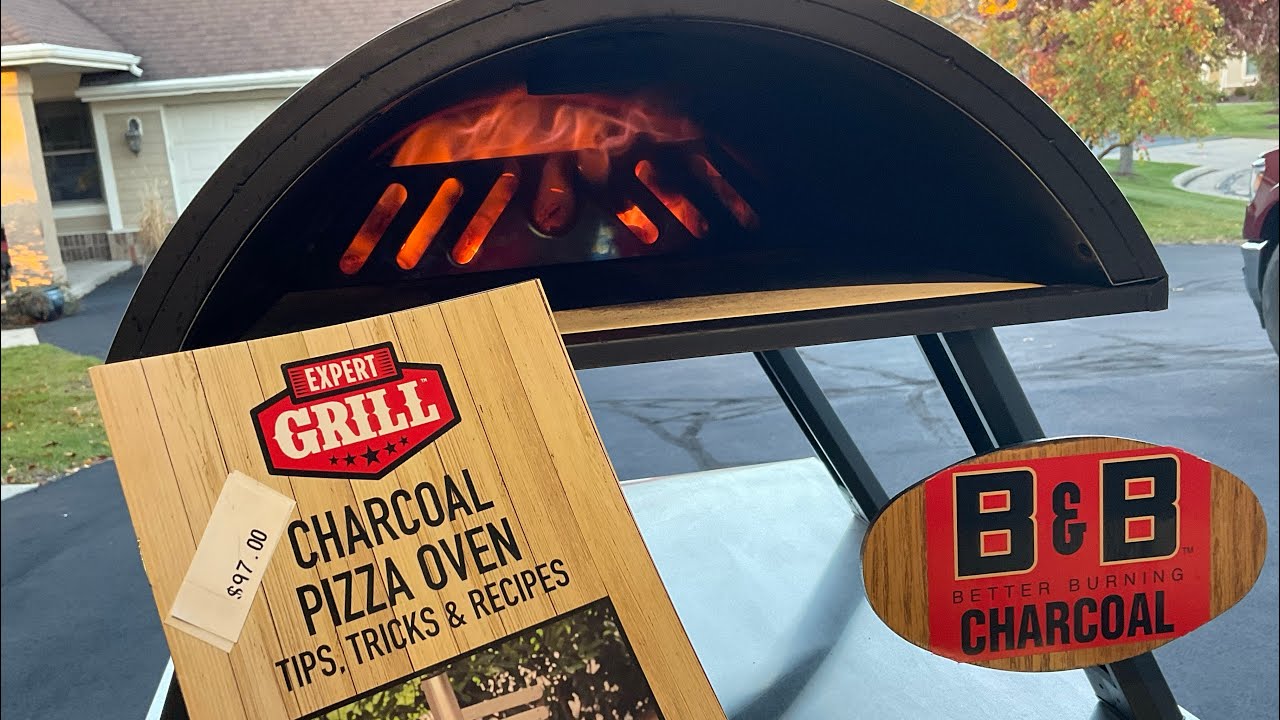 $97.00 Extra Large Wood Fired Pizza Oven! / Expert Grill Charcoal Pizza Oven!  Awesome! - Youtube