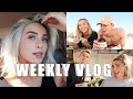 WEEKLY VLOG: COME TO THE SALON WITH ME, BEACH DAY, GROCERY HAUL