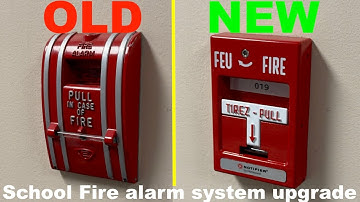 Fire Alarm System Full Upgrade At Elementary School | replacing system | Notifier NFS2-3030 Day 2