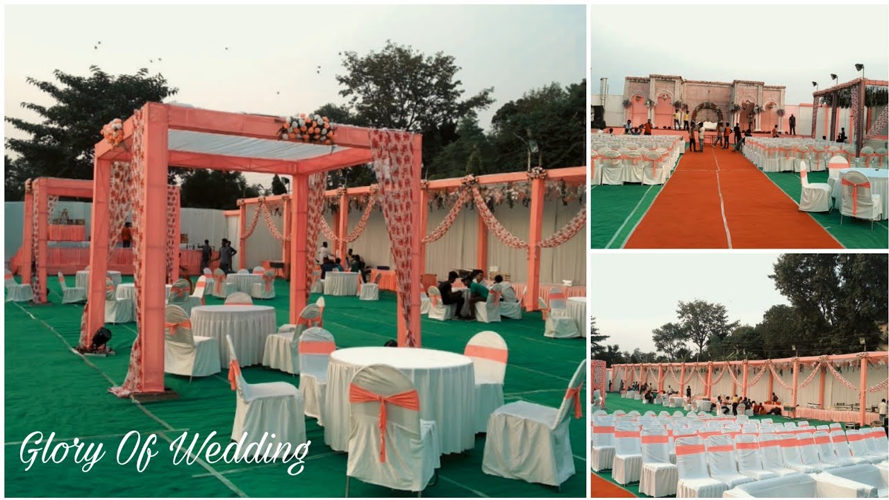 New Wedding decoration 2019 || Gate , Mandap , Stage and tent decoration
