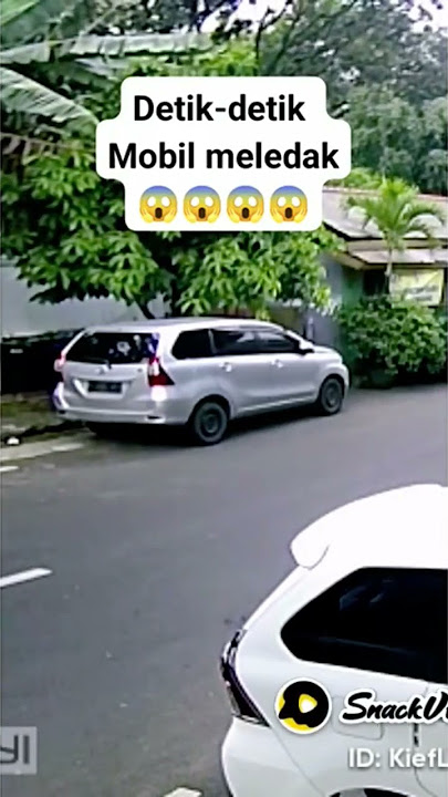 detik detik mobil meledak#viral #hot