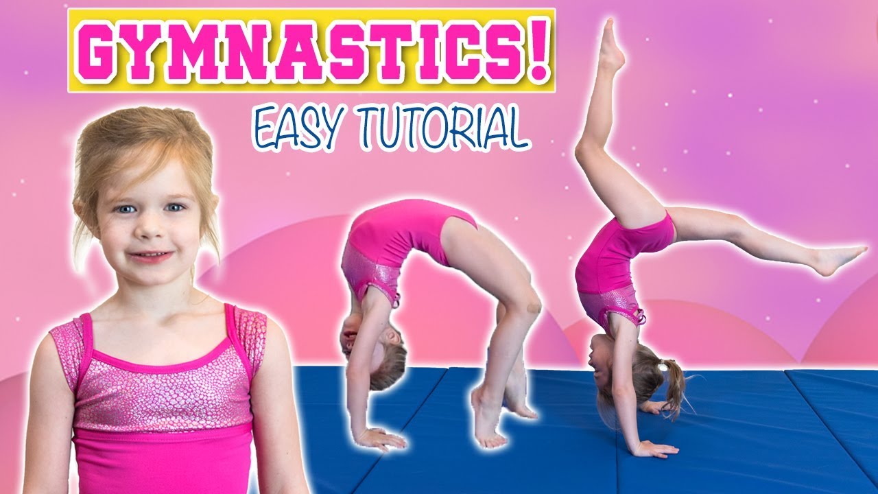 Easy Gymnastics Tutorial Taught By 4 Year Old Olivia Backbend Front Limber Back Walkover 