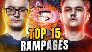 TOP-15 Most Insane Rampages in Dota 2