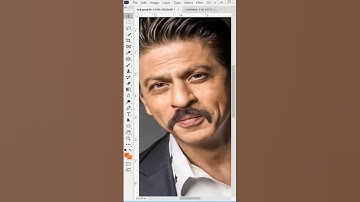 Making Mustache in Photoshop | Photo Editing in Photoshop #photoshop