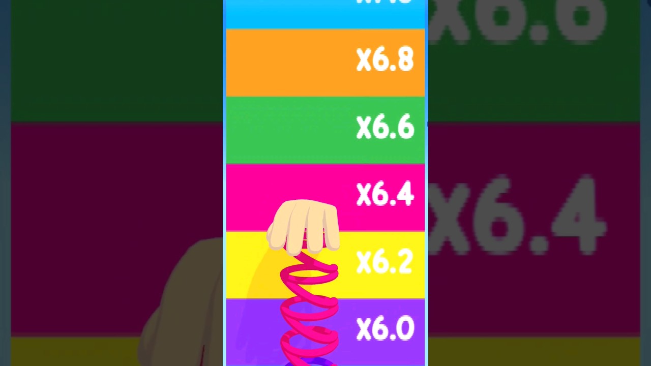 🌈 RAINBOW🌈 Toy Spring Gameplay 