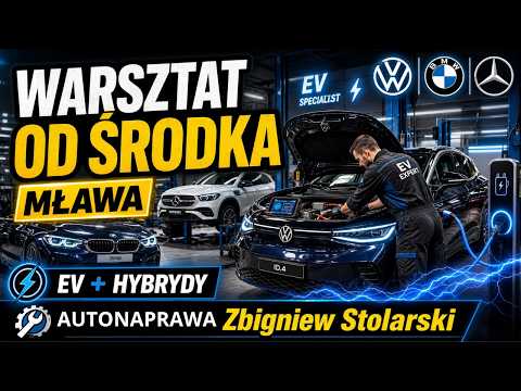 Oni ogarniają HYBRYDY! Serwis AUTONAPRAWA Zbigniew Stolarski w Mławie | EV REPAIR