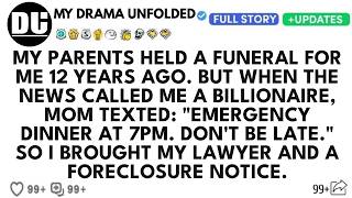 My Parents Declared Me Dead, 12 Years Of Silence. But When I Hit Fortune 500, Mom Suddenly Texted. News