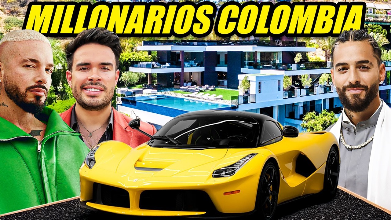ASI VIVE JBALVIN, MALUMA Y LAS CELEBRIDADES DE COLOMBIA 🤑🇨🇴
