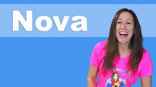 Name Game Song Nova | Learn to Spell the Name Nova | Patty