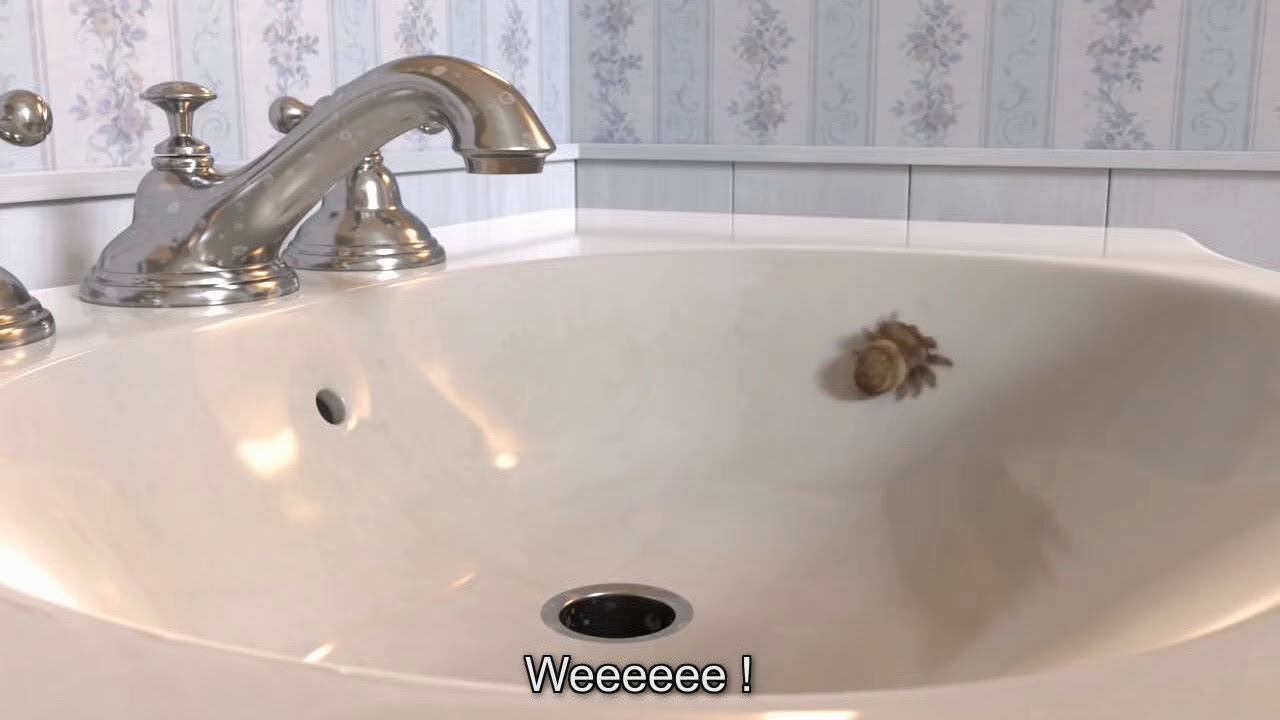 Lucas l'araignée est de retour!