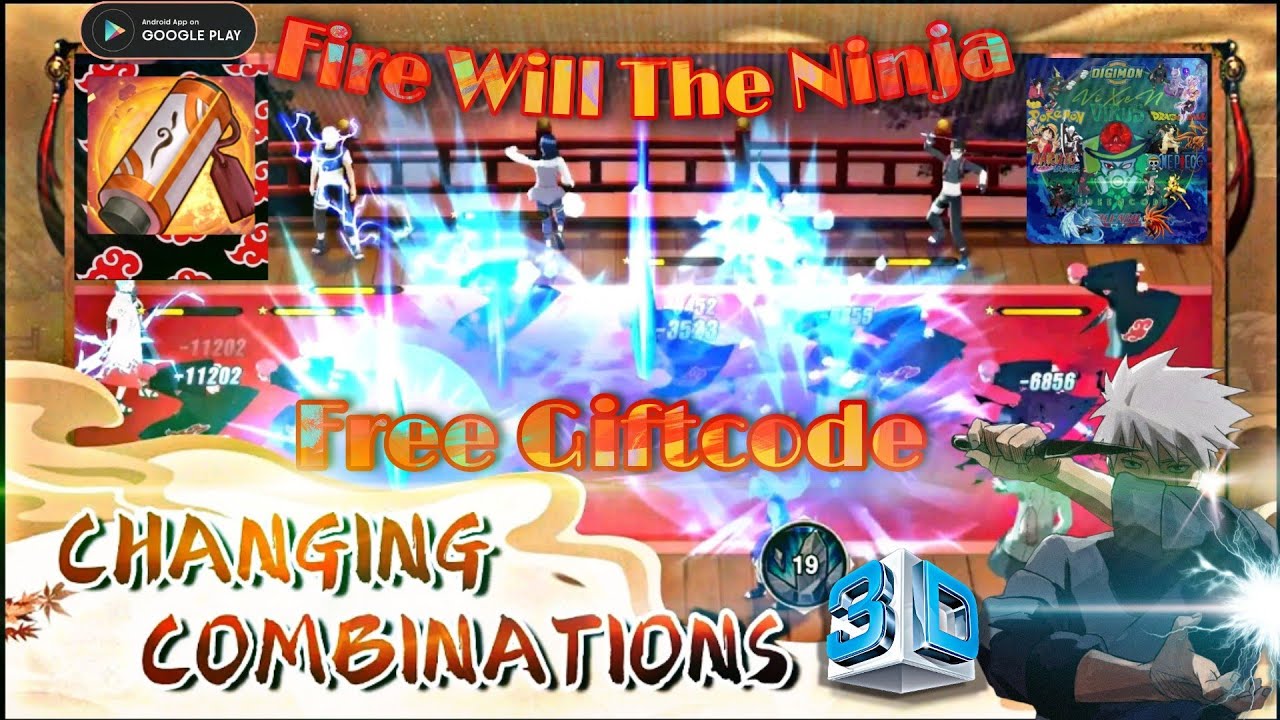 Fire Will: The Ninja(Early Access) Gameplay 🎮 ++Free Giftcode 🎁 True 3D Naruto Game Android/ApK