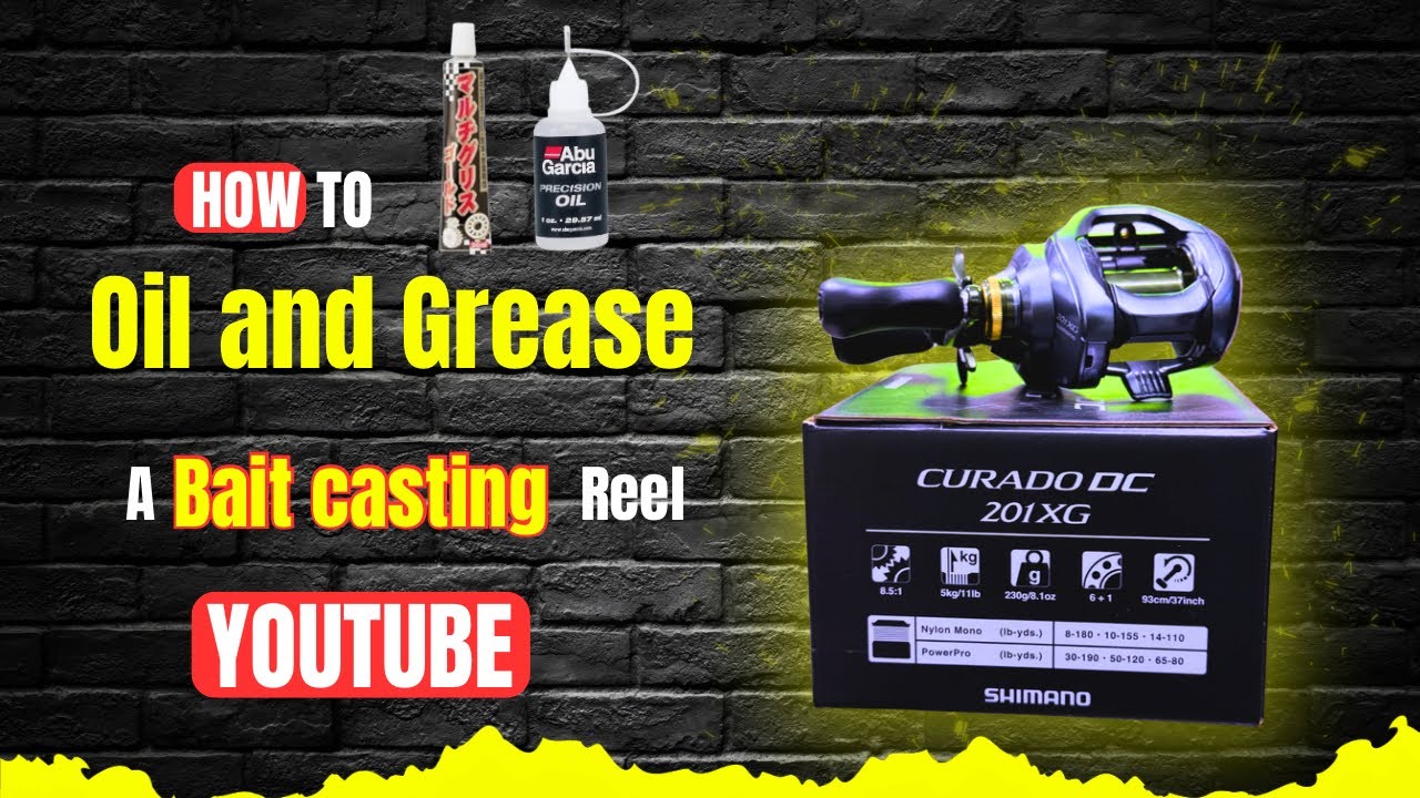 How to oil and grease a bait casting reel !!🤩 Malayalam explanation ...