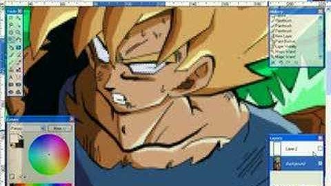 White glowing eyes using PAINT.NET