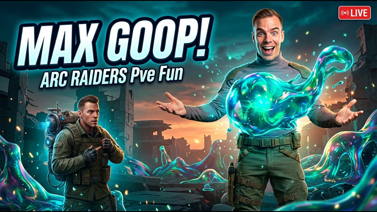 ARC RAIDERS Pve Fun | How Much Goop can a Goopa? - YouTube