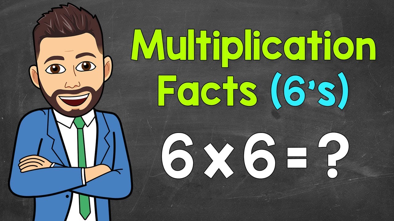 6 Mult 6’s Multiplication Facts Practice | Multiplying by 6 | Math with Mr. J ...