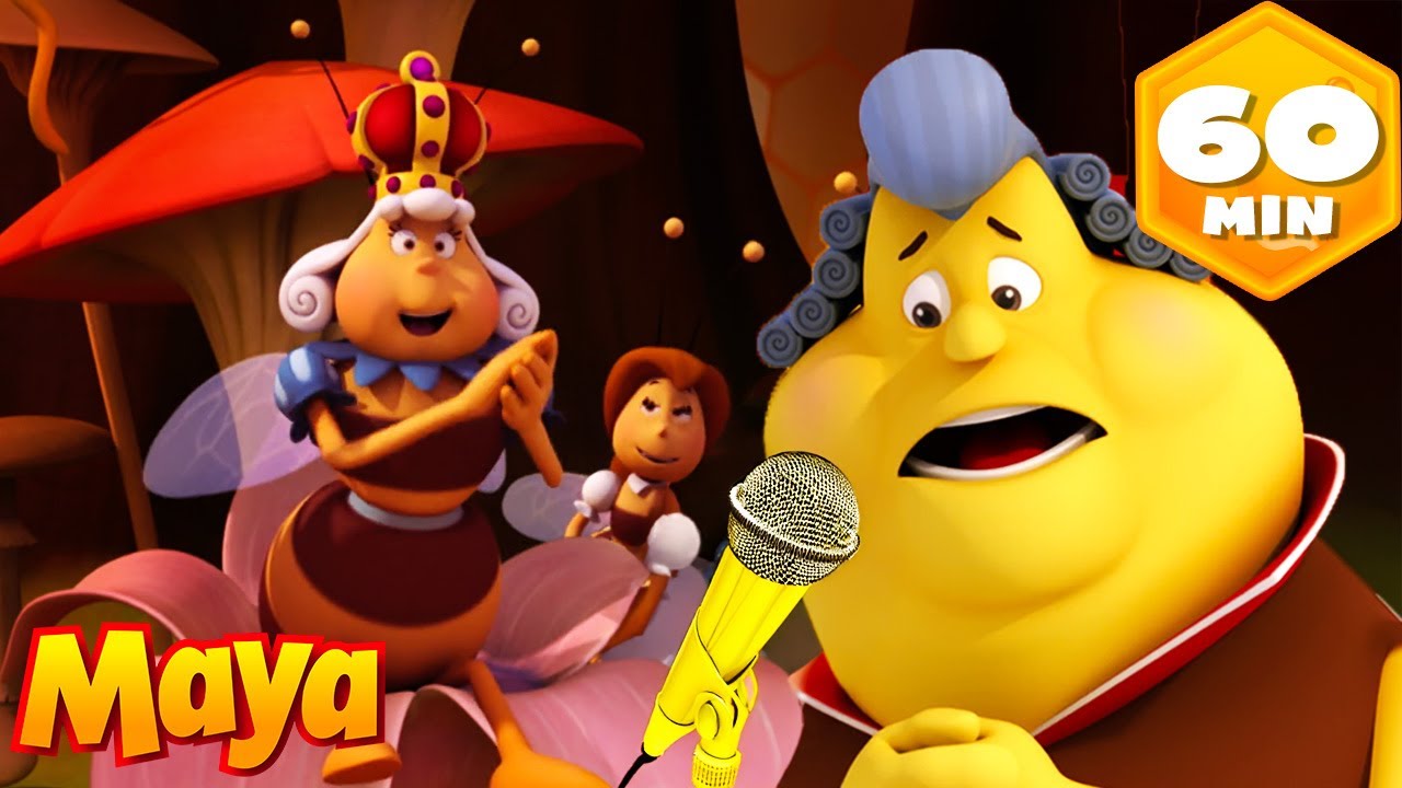 De Koningin’s grote show, De sterzanger die zijn stem verloor .. 🎵 👑 🐝 Maya de Bij | Kinderseries