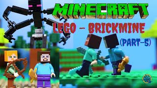 Minecraft Animation | LEGO - Brickmine (Part-5) | Compass JET ☀