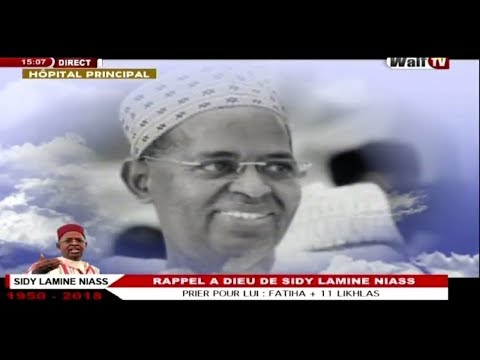 Suivez Walf TV en direct l'enterrement de Sidy Lamine Niasse depuis Léona Niassène