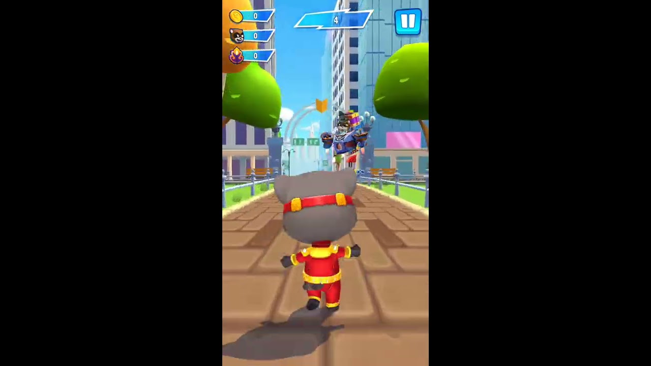 TALKING TOM HERO DASH GAMEPLAY| 01