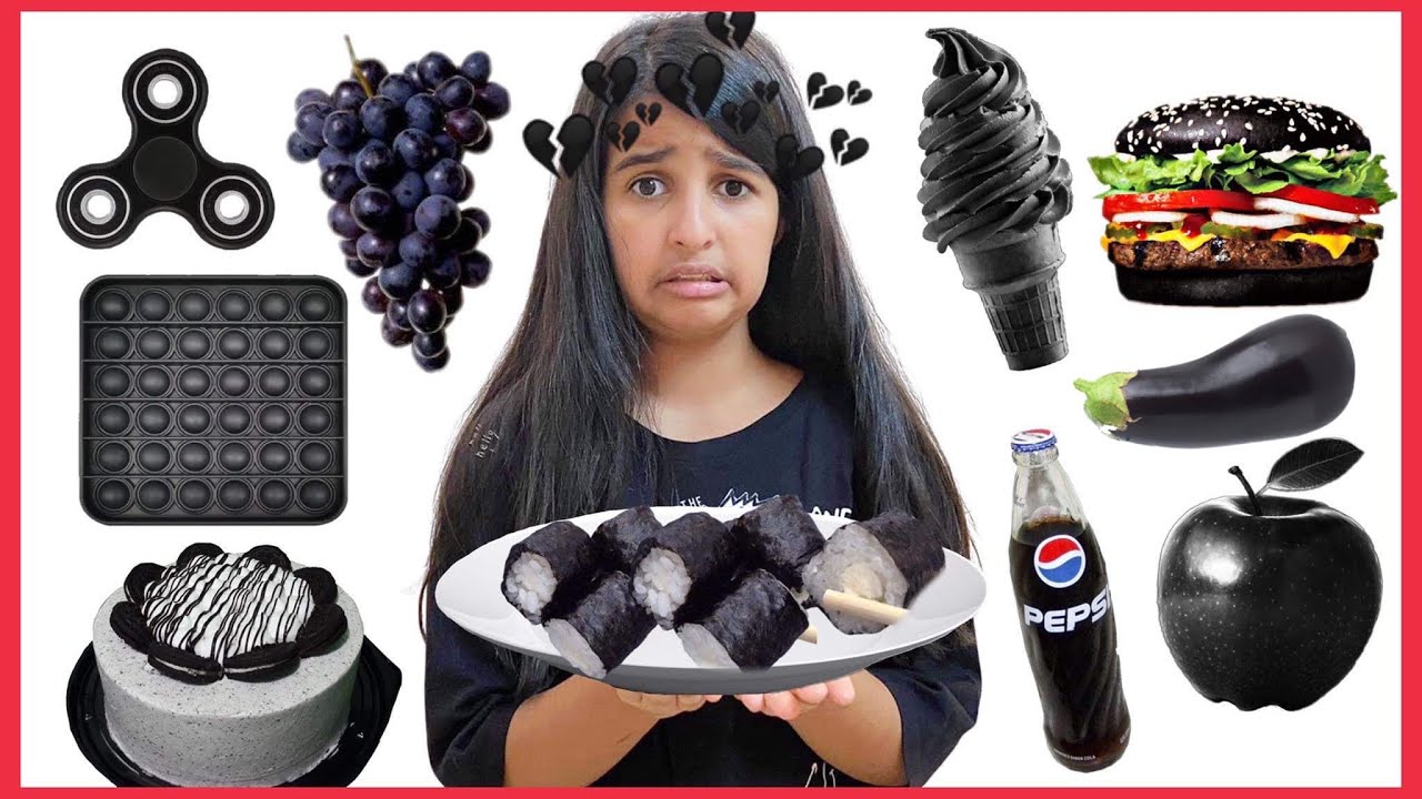 قضيت يوم كامل باللون الأسود 🖤 😩 أصعب لون 😭