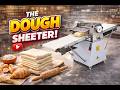 Automatic Dough Sheeter Sugar Paste Fondant Machine Pastry Machine Croissant Dough Machine #machine